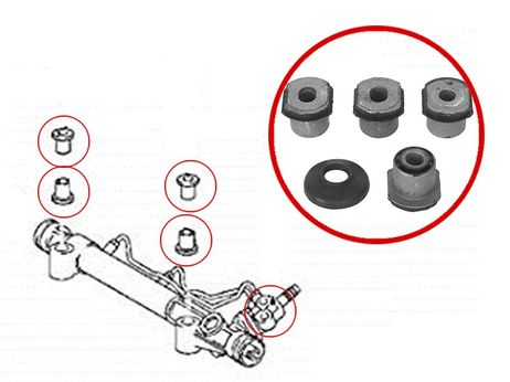фото SAT ST442000K230B Сайлентблок рулевой рейки (комплект) toyota hilux/fortuner 05- SAT ST442000K230B Сайлентблок рулевой рейки (комплект) toyota hilux/fortuner 05-