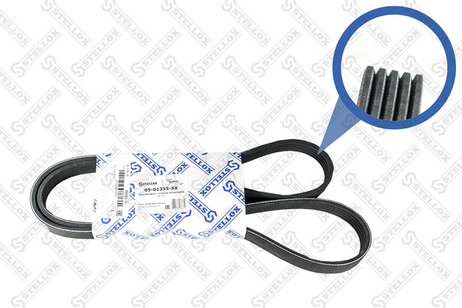 фото Stellox 05-01355-SX Ремень поликлиновой 5pk1355 Opel Astra Stellox 05-01355-SX Ремень поликлиновой 5pk1355 Opel Astra