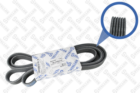 фото Stellox 06-02565-SX Ремень поликлиновой 6pk2565 Mitsubishi Stellox 06-02565-SX Ремень поликлиновой 6pk2565 Mitsubishi