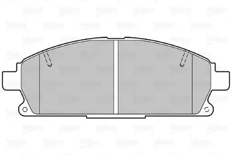 фото Valeo 301452 VL301452_колодки дисковые передние! Nissan Patfinder 97>/X-Trail 97> Valeo 301452 VL301452_колодки дисковые передние! Nissan Patfinder 97>/X-Trail 97>