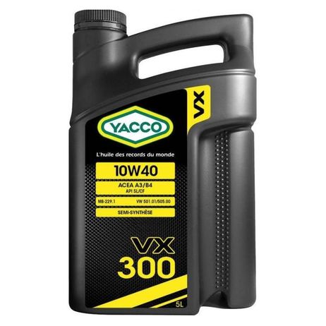 YACCO 303 322 303322 Масло моторное yacco VX 300 10w40 (5 L)