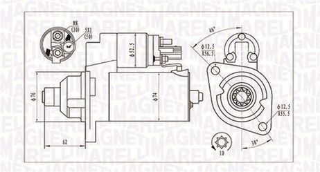 Magneti Marelli 063721323010 Стартер