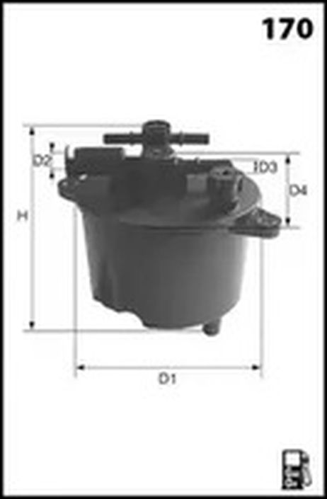 фото Lucas LFDF207 Фильтр Lucas LFDF207 Фильтр