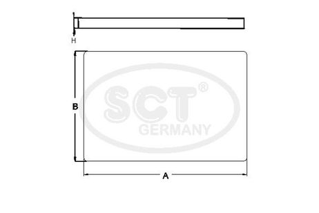 SCT Germany SA 1304 Фильтр