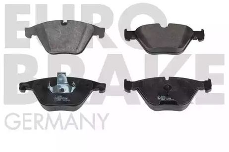 фото EUROBRAKE 5502221547 Комплект тормозных колодок EUROBRAKE 5502221547 Комплект тормозных колодок