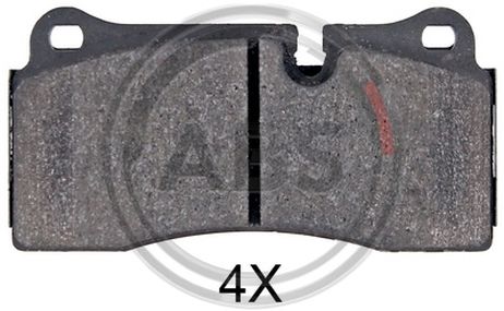 ABS 35085 Комплект тормозных колодок