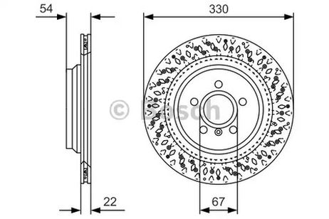 фото Bosch 0 986 479 D11 Тормозной диск | зад | Bosch 0 986 479 D11 Тормозной диск | зад |