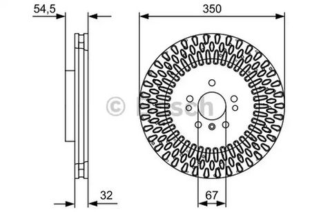 фото Bosch 0 986 479 D09 Тормозной диск | перед | Bosch 0 986 479 D09 Тормозной диск | перед |