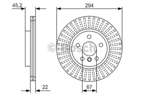 фото Bosch 0 986 479 C91 Диск тормозной | перед | Bosch 0 986 479 C91 Диск тормозной | перед |