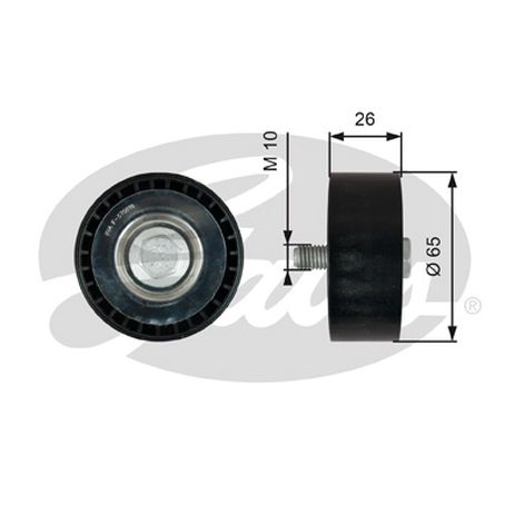 фото Gates T36760 Ролик натяжной навесного оборудования Gates T36760 Ролик натяжной навесного оборудования