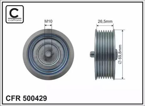 Caffaro 500429 Ролик