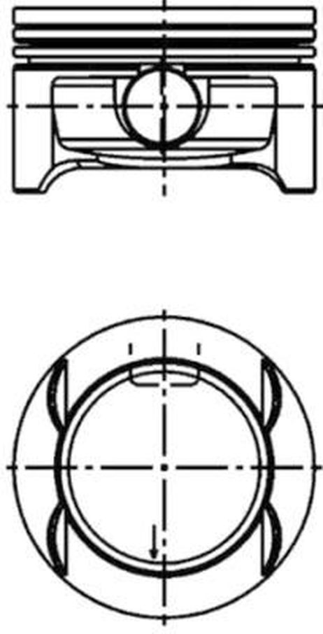 Kolbenschmidt 41642600 Поршень