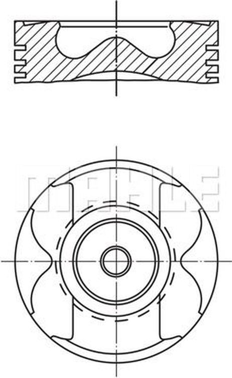 Knecht 001 PI 00167 002 Поршень
