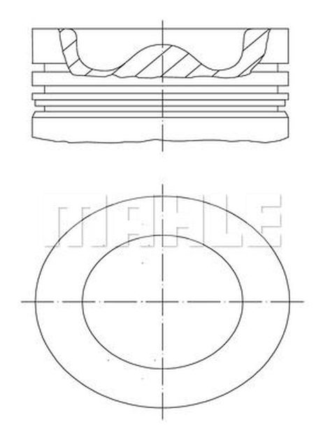 Knecht 037 PI 00144 000 Поршень