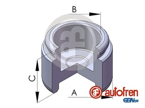 Seinsa Autofren D025661 Поршень тормозного суппорта| перед | D44