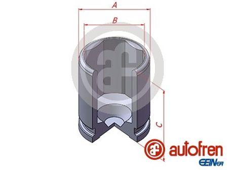 Seinsa Autofren D025603 Поршень тормозного суппорта | зад |
