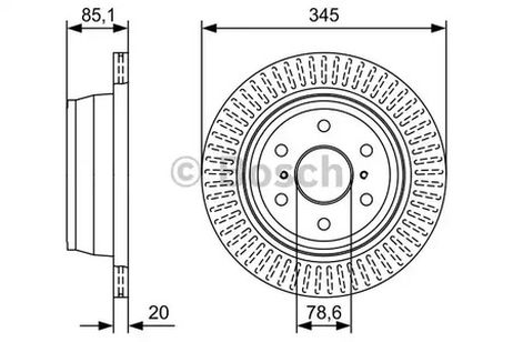 фото Bosch 0 986 479 W32 Тормозной диск | зад | Bosch 0 986 479 W32 Тормозной диск | зад |