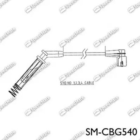 фото SpeedMate SM-CBG540 Комплект электропроводки SpeedMate SM-CBG540 Комплект электропроводки