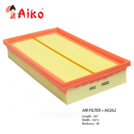 фото Aiko A0262 Фильтр воздушный ford Focus (1998-2004) (1058022) Aiko A0262 Фильтр воздушный ford Focus (1998-2004) (1058022)