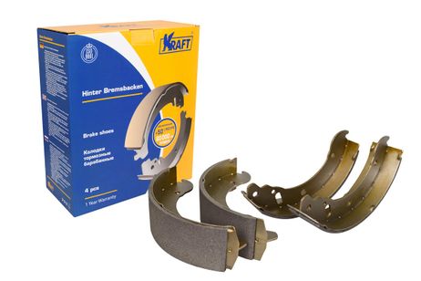 KRAFT KT 091358 Колодки тормозные барабанные ГАЗ 3302