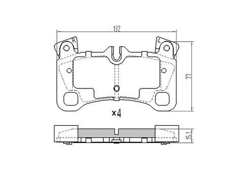 фото SAT ST7L0698451C Колодки тормозные дисковые SAT ST7L0698451C Колодки тормозные дисковые