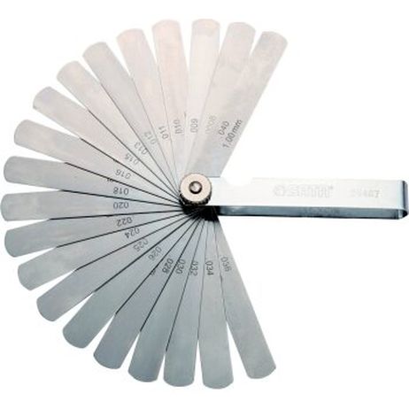 фото Sata Sat-09407 Щуп измерительный sata набор 0.02- 1.00мм, 32 пластины Sata Sat-09407 Щуп измерительный sata набор 0.02- 1.00мм, 32 пластины