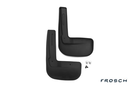 Frosch NLF.51.37.F10 Брызговики передние подходят для volkswagen Polo, 2015-2020, сед., 2 шт. (optimum) в пакете / Фольксваген Поло