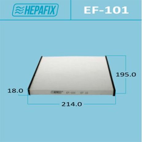 фото Hepafix EF-101 Салонный фильтр ac-101 hepafix (1/100) Hepafix EF-101 Салонный фильтр ac-101 hepafix (1/100)