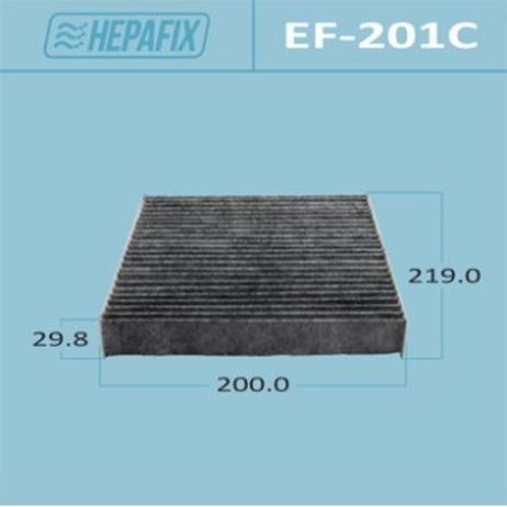 фото Hepafix EF-201C Салонный фильтр ac-201 hepafix угольный (1/60) Hepafix EF-201C Салонный фильтр ac-201 hepafix угольный (1/60)