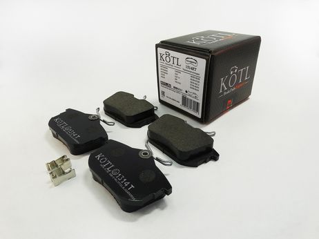 фото KoTL 1314KT Колодки тормозные mitsubishi colt 04>/smart forfour 05>/volvo s40/v40 задние | зад | KoTL 1314KT Колодки тормозные mitsubishi colt 04>/smart forfour 05>/volvo s40/v40 задние | зад |