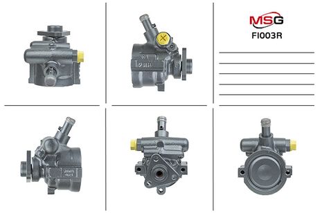 фото MSG FI003R Насос ГУР восстановленный alfa romeo 145 1994-1996,146 1994-1997, fiat ducato 1994-2002 MSG FI003R Насос ГУР восстановленный alfa romeo 145 1994-1996,146 1994-1997, fiat ducato 1994-2002