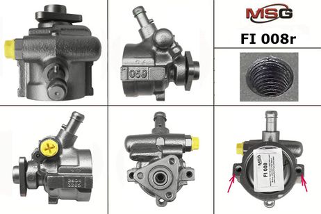 фото MSG FI008R Насос ГУР восстановленный fiat brava 1998-2001, bravo 1998-2001, marea 1998-2002, punto 1993-1999 MSG FI008R Насос ГУР восстановленный fiat brava 1998-2001, bravo 1998-2001, marea 1998-2002, punto 1993-1999