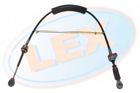 фото LEX TR-3627 Трос переключения 6мкпп (включения) левый LEX TR-3627 Трос переключения 6мкпп (включения) левый