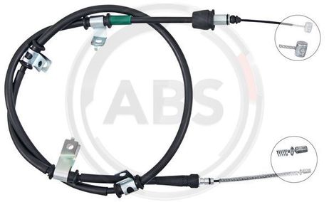 ABS K16003 Трос | зад |