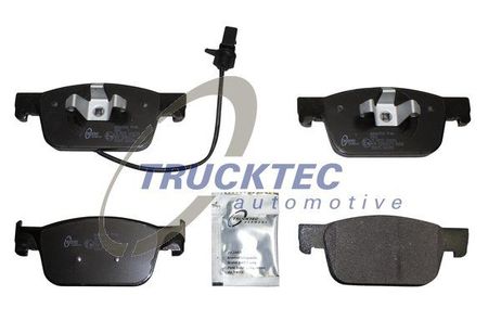 Trucktec Automotive 07.35.286 Комплект тормозных колодок | перед |