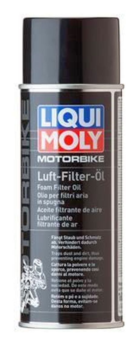 Liqui Moly 1604 Масло для пропитки воздушных фильтров (спрей) Motorbike Luft Filter Oil, 400мл