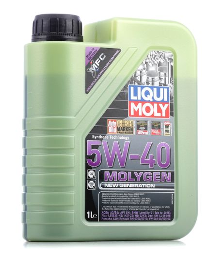 фото Liqui Moly 8576 5w-40 Molygen New Generation, 1л (НС-синт.мотор.масло) Liqui Moly 8576 5w-40 Molygen New Generation, 1л (НС-синт.мотор.масло)