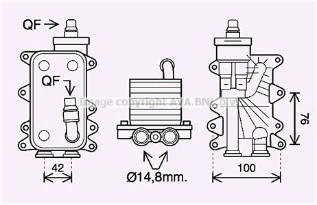 AVA BW3560H Теплообменник