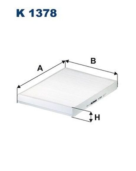 FILTRON K1378 Фильтр салона