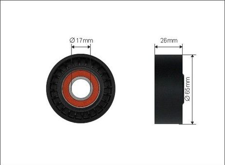 Caffaro 500213 Ролик