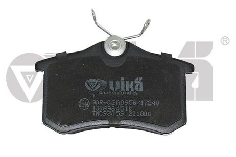 Vika 66980001501 Комплект тормозных колодок | зад |