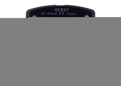 фото Gerat BP-R064N Колодки тормозные () Normal | зад прав/лев | Gerat BP-R064N Колодки тормозные () Normal | зад прав/лев |