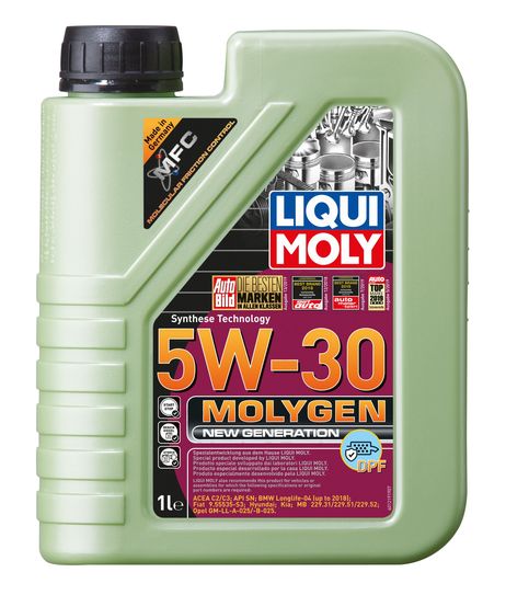 фото Liqui Moly 21224 5w-30 Molygen New Generation dpf, 1л (НС-синт.мотор.масло) Liqui Moly 21224 5w-30 Molygen New Generation dpf, 1л (НС-синт.мотор.масло)
