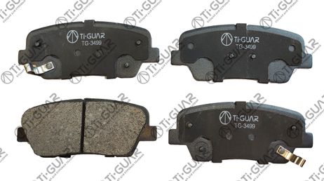 фото Ti-Guar TG-3499 Колодки тормозные дисковые Ti-Guar TG-3499 Колодки тормозные дисковые