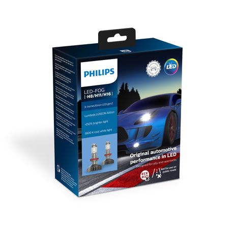 фото Philips 11366XUWX2 Снят с производства Лампа светодиодная X-tremeUltinon LED Fog White h8/11/16 13,2В/15,5Вт pgj19-1/2/3 5800k Philips 11366XUWX2 Снят с производства Лампа светодиодная X-tremeUltinon LED Fog White h8/11/16 13,2В/15,5Вт pgj19-1/2/3 5800k
