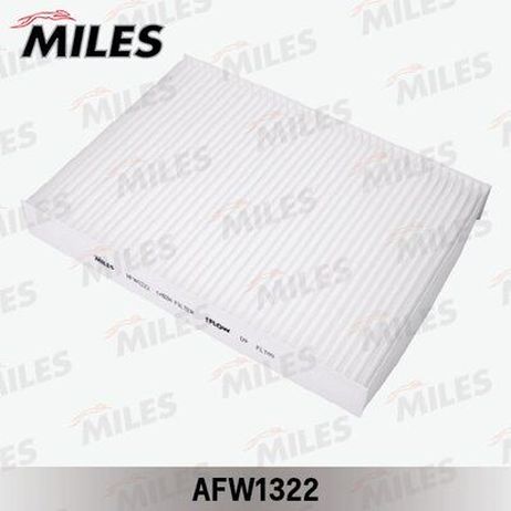 Miles AFW1322 Фильтр салона nissan qashqai 14-