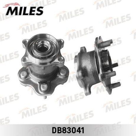 Miles DB83041 Ступица с подшипником задняя, nissan qashqai i/x-trail T31 07- awd.