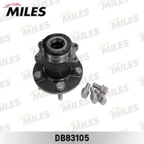 Miles DB83105 Ступица с подшипником задняя +abs, mitsubishi asx/outlander XL II 07- , AWD