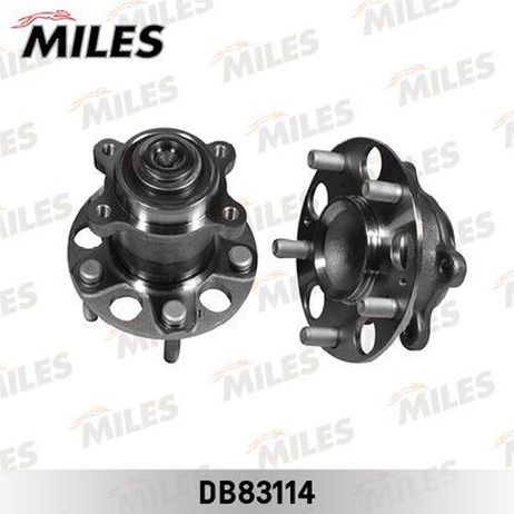 Miles DB83114 Ступица с подшипником задняя +abs, honda accord VII 03-08.