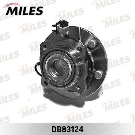 Miles DB83124 Ступица с подшипником задняя +abs, nissan patrol y62/armada/titan/infiniti qx56 03-.